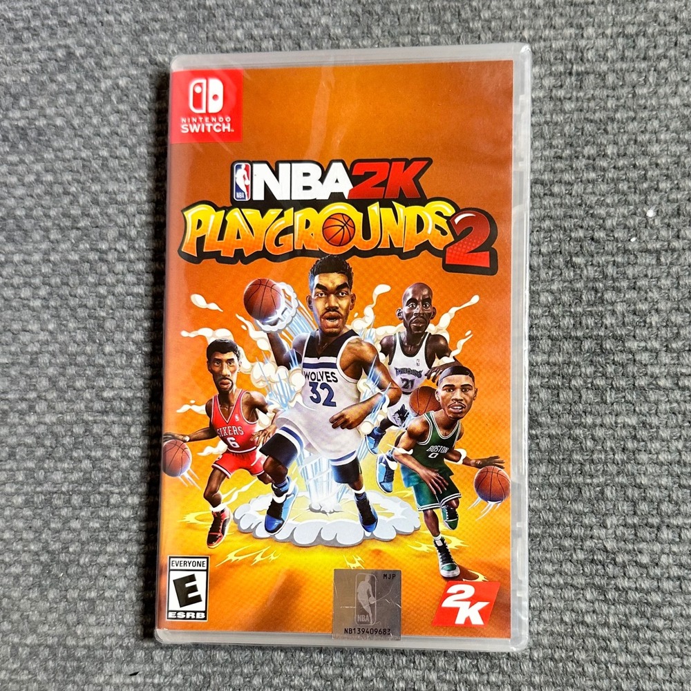 Brand New Sealed NBA 2K Playgrounds 2 Nintendo Switch Video Arcade Basketball